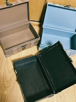 新品トランク風トレジャーBOX アンティークBOX 小物入れ7点セット Amazon | トランク風トレジャーBOX アンティークBOX 小物入れ7点